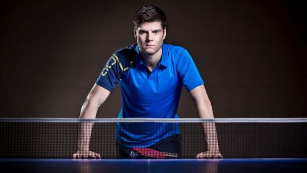 Tay vợt bóng bàn Dimitrij Ovtcharov là vận động viên nằm trong top 10 trên bảng xếp hạng bóng bàn thế giới